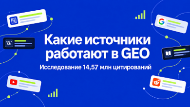 Photo of Какие источники работают в GEO: исследование 14,57 млн цитирований
