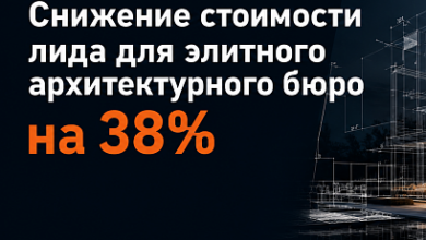 Photo of Понижение цены лида для элитного строительного бюро на 38%